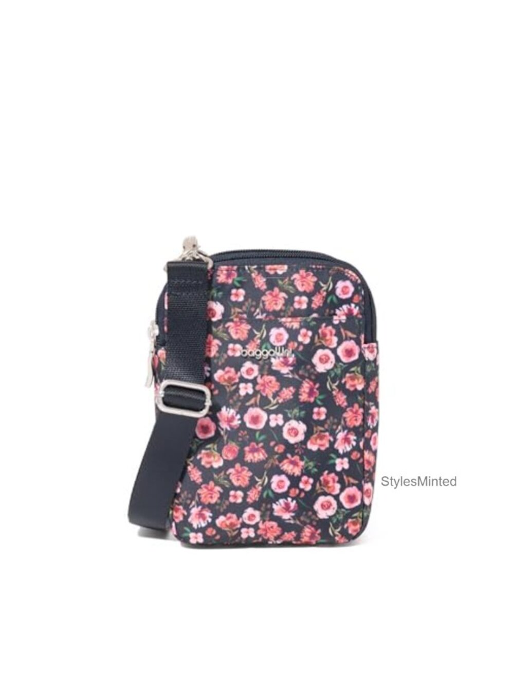 Baggallini Modern Take Two RFID Crossbody - Water-Repellent Nylon, Adjustable
